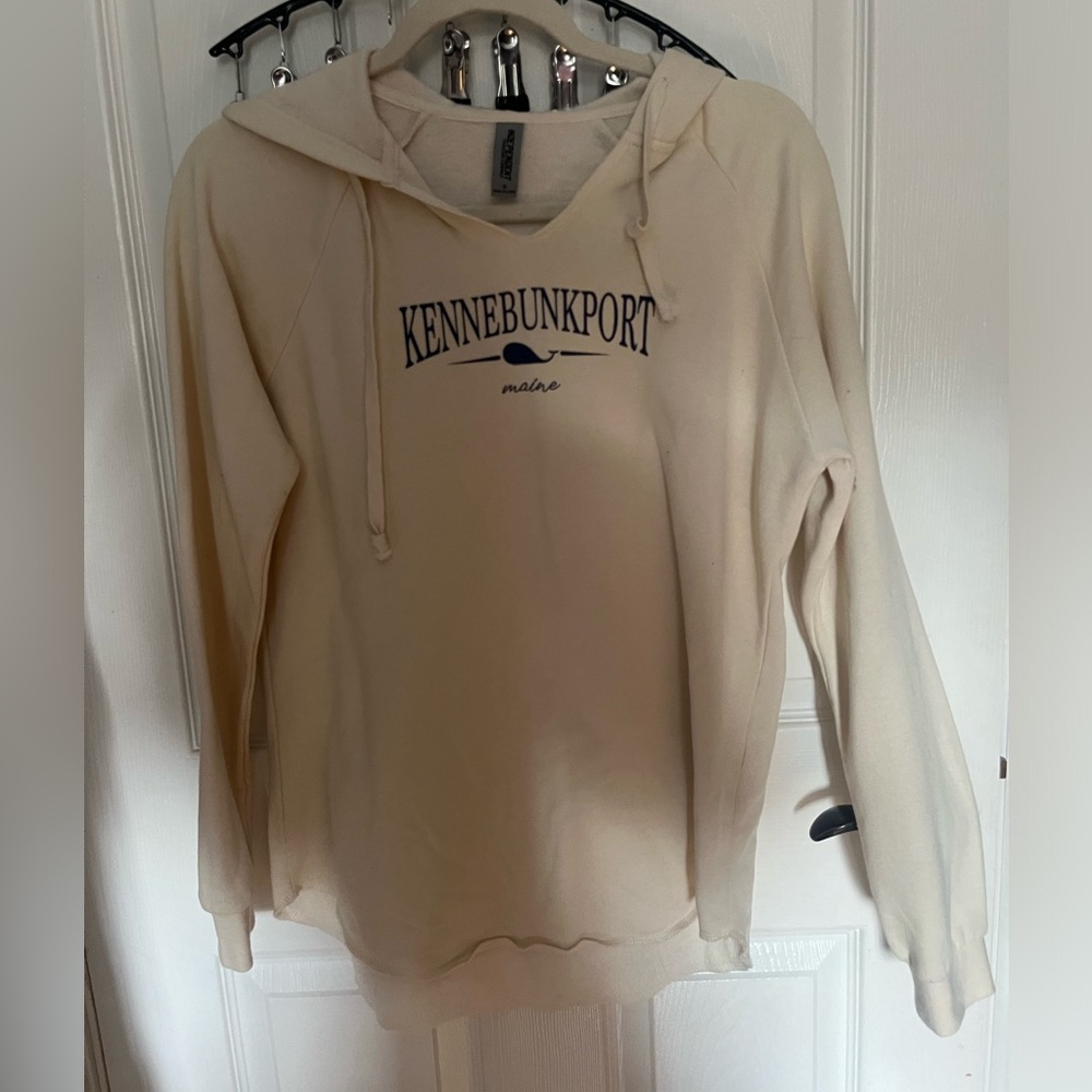 Cream women’s hoodie